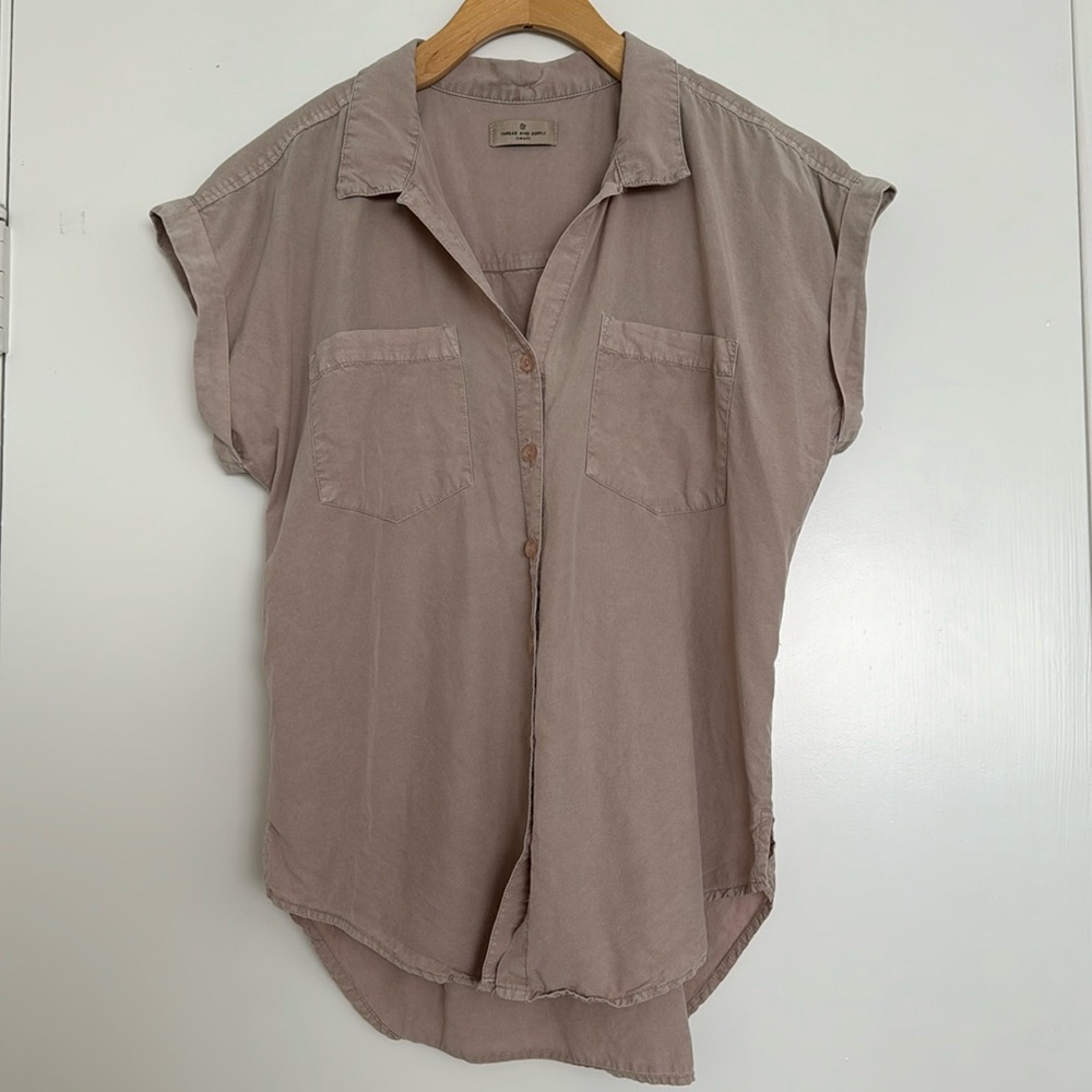 Thread and Supply Button-up Short Sleeve Shirt